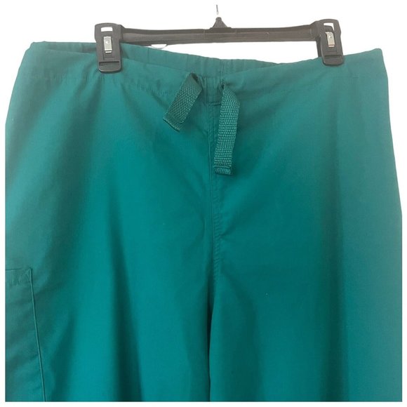 Cherokee Workwear Scrub Top And Pants Green Size XL Unisex Uniform Medical Set - Picture 8 of 14